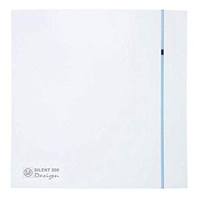 S&P Silent Design 200 CRZ TIMER Badkamer/ toilet ventilator - Ø120mm