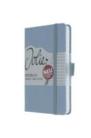 Sigel SI-SY544 Notitieboek Jolie A6 Lijn 174 Pagina's Blauw - thumbnail