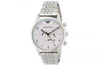 Emporio Armani Heren 43 mm stalen armband horloge AR1879 - thumbnail