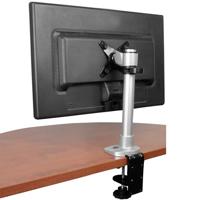 .com Monitor arm - hoogte verstelbaar - met bureauklem - Bevestigingskit - voor LCD-scherm (instelbare arm) - plastic, staal - zwart - thumbnail