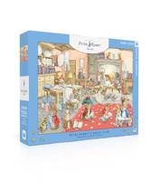 New York Puzzle Company Puzzel Peter Rabbit's Book Club - 1000 stukjes - thumbnail
