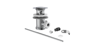 Kirchhoff Excentrisch beslag, chroom, 1 1/4", voor wastafel - 986444013