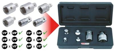 KS Tools 911.0106 9110106 Dopsleuteladapterset 1 stuk(s)