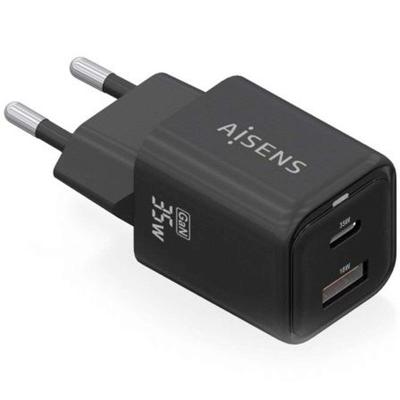 Oplader Aisens ASCH-35W2P025-BK Zwart 35 W (1 Stuks) - thumbnail