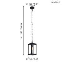 Eglo Veranda hanglampAlamonte 1 - 94788 - thumbnail