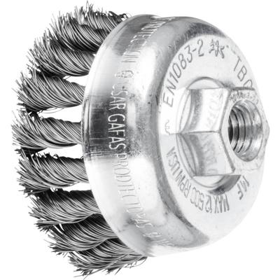 PFERD TOOLS Komborstel met schroefdraad, getordeerd POS TBG 65/M14 ST 0,35 Tbg 43305002 1 stuk(s)