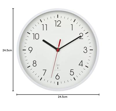 TFA Dostmann 60.3550.02 Wandklok Zendergestuurd 24.5 cm x 42 mm Wit TFA Dostmann 60.3550.02 Wandklok Zendergestuurd 24.5 cm x 42 mm Wit