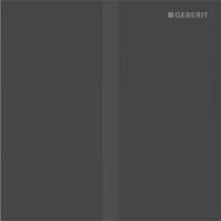 Bedieningsplaat Geberit Type 40 230V Square Easy To Clean Mat Zwart - thumbnail