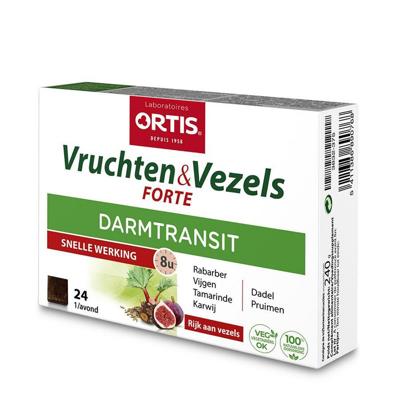 Ortis Vruchten & Vezels Forte Darmtransit Blokjes