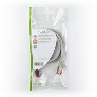 CAT6 S/FTP-Netwerkkabel | RJ45 Male - RJ45 Male | 1,0 m | Grijs - thumbnail