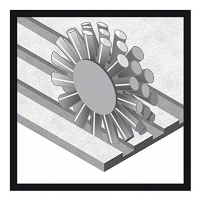 Bosch Accessories Schijfborstel, gegolfd, met messing coating, 75 mm, 0,2 mm, 10 mm, 4500 omw/min Bosch Power Tools 2608622009 1 stuk(s)
