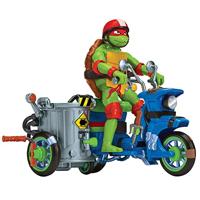 Boti teenage mutant ninja turtles battle cycle scooter met raphael - thumbnail