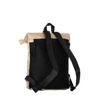 New Rebels Mart Los Angeles Metallic Goud Mini 7L Rolltop Rugzak Waterafstotend - thumbnail