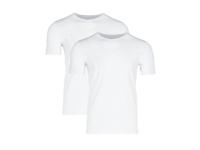 MEXX Set van 2 heren hemden of T-shirts (Ronde hals, Wit, XXL) - thumbnail