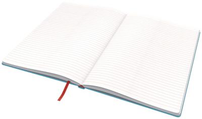 Leitz Cosy notitieboek met harde kaft, voor ft B5, gelijnd, blauw Leitz Cosy notitieboek met harde kaft, voor ft B5, gelijnd, blauw