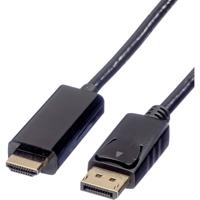 ROLINE DisplayPort Kabel DP - UHDTV, M/M, zwart, 2 m - thumbnail