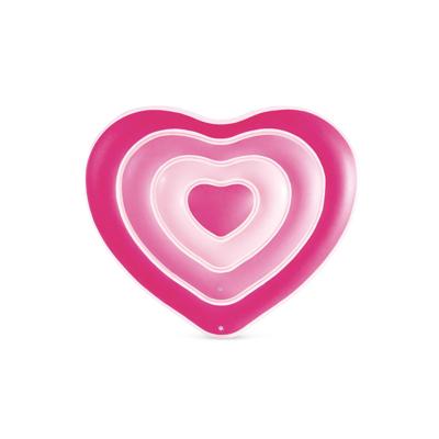 Intex drijfmat hart 155x135x25cm