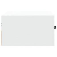 Nachtkastjes 2 st wandgemonteerd 35x35x20 cm wit - thumbnail
