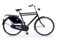Aldo 28 inch opafiets starter 61cm glans zwart - thumbnail