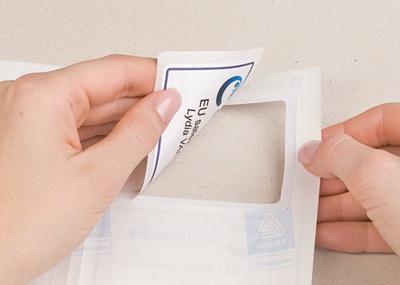 Avery-Zweckform L4785-20 Naametiketten 80 x 50 mm Acetaatzijde Wit 200 stuk(s) Weer verwijderbaar Laser (kleur), Laser (zwart/wit), Handschriften