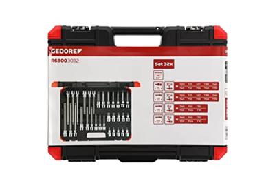 Gedore RED | R68003032 | 32-delige Dopsleutel - Schroevendraaierset 1/2" TX - 3301577 - thumbnail