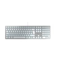 CHERRY KC 6000C FOR MAC toetsenbord Universeel USB AZERTY Frans Zilver - thumbnail