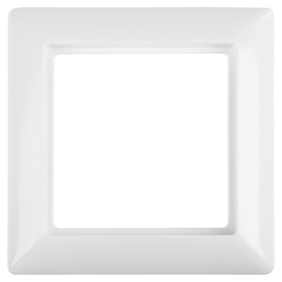 Jung AS500 Afdekraam | Inbouw | 1-voudig | Polarwit - 66.003.21