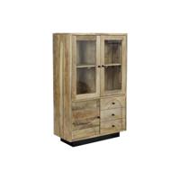 Display Standaard DKD Home Decor Kristal Mangohout 90 x 40 x 190 cm - thumbnail