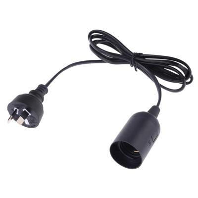 E27 Wire Cap lamp houder kroonluchter stopcontact met 1 2 m verlengkabel AU plug (zwart) E27 Wire Cap lamp houder kroonluchter stopcontact met 1 2 m verlengkabel AU plug (zwart)