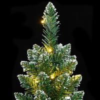 VidaXL Kunstkerstboom smal met 300 led's 180 cm - thumbnail