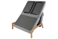 Sofa Home ESPRIT Grijs Natuurlijk Scandi - thumbnail