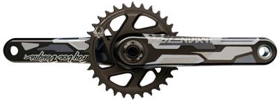 TRUVATIV crankstel "descendant troy lee design eagle" crankset truv.desc.troy lee des.eagle 170mm bl. TRUVATIV crankstel "descendant troy lee design eagle" crankset truv.desc.troy lee des.eagle 170mm bl.