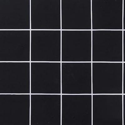 Bankkussen geruit 180x50x7 cm stof zwart