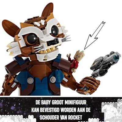 LEGO® Marvel Super Heroes 76282 rocket en baby groot guardians of the galaxy LEGO® Marvel Super Heroes 76282 rocket en baby groot guardians of the galaxy