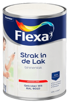 Flexa Strak in de Lak Binnenlak Hoogglans - Antracietgrijs