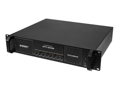 Omnitronic MTC-6408 PA-versterker RMS vermogen per kanaal op 4 Ω: 800 W