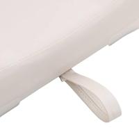 VidaXL Bootstoel 1 set inklapbaar 41x36x48 cm blauw en wit - thumbnail