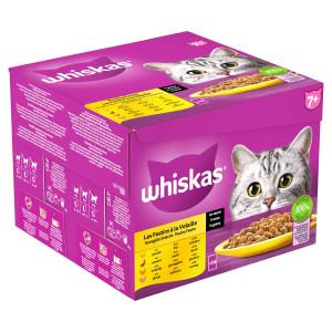 Gevogelte Selectie in saus maaltijdzakjes multipack 24x85g dierensnack Whiskas - Whiskas