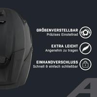 Olympic Sportswear Alpina sports mtb helm comox 52-57 mat zwart - thumbnail