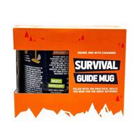 Gift Republic Survival Guide Emaille Mok - thumbnail