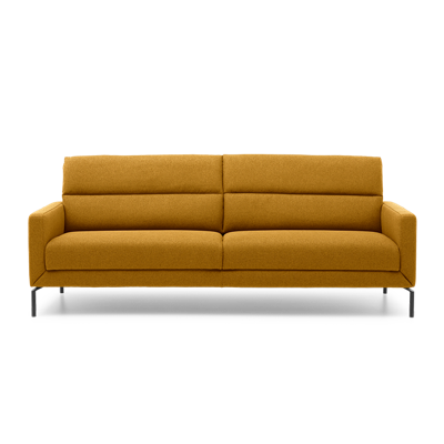 Relaxbank 3-Zits T-501 Geel Stof