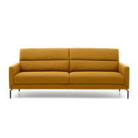 Relaxbank 3-Zits T-501 Geel Stof - thumbnail