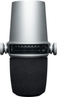 Shure MV7 Zilver Microfoon voor studio's - thumbnail