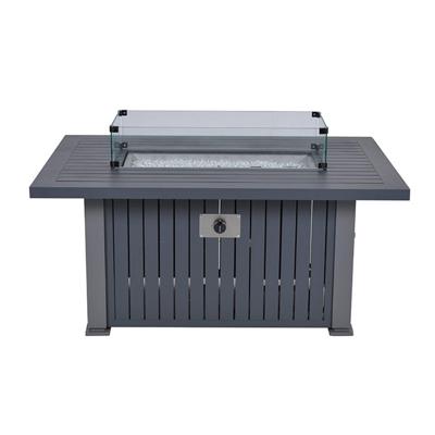 Cozy Living haard Albufeira carbon black grey 132x89xH61 cm Garden Impressions - Garden impressions