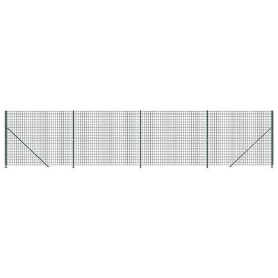 VidaXL Draadgaashek met flens 1,8x10 m groen