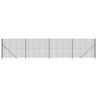 VidaXL Draadgaashek met flens 1,8x10 m groen - thumbnail