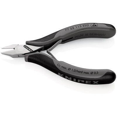 Knipex 77 52 115 ESD Zijkniptang ESD Met facet 115 mm