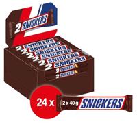 Snickers - Chocoladereep (2-pack) - 24 Repen - thumbnail