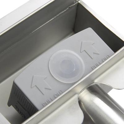 Wiesbaden Kunststof dopje tbv sifon RVS douchegoot