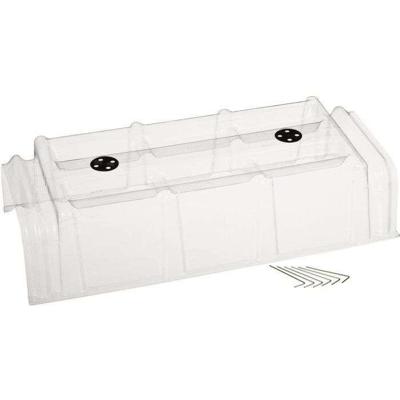 Modulaire tunnelkooi - NATUUR - 86 x 40 x 22 cm - Met 2 beluchters